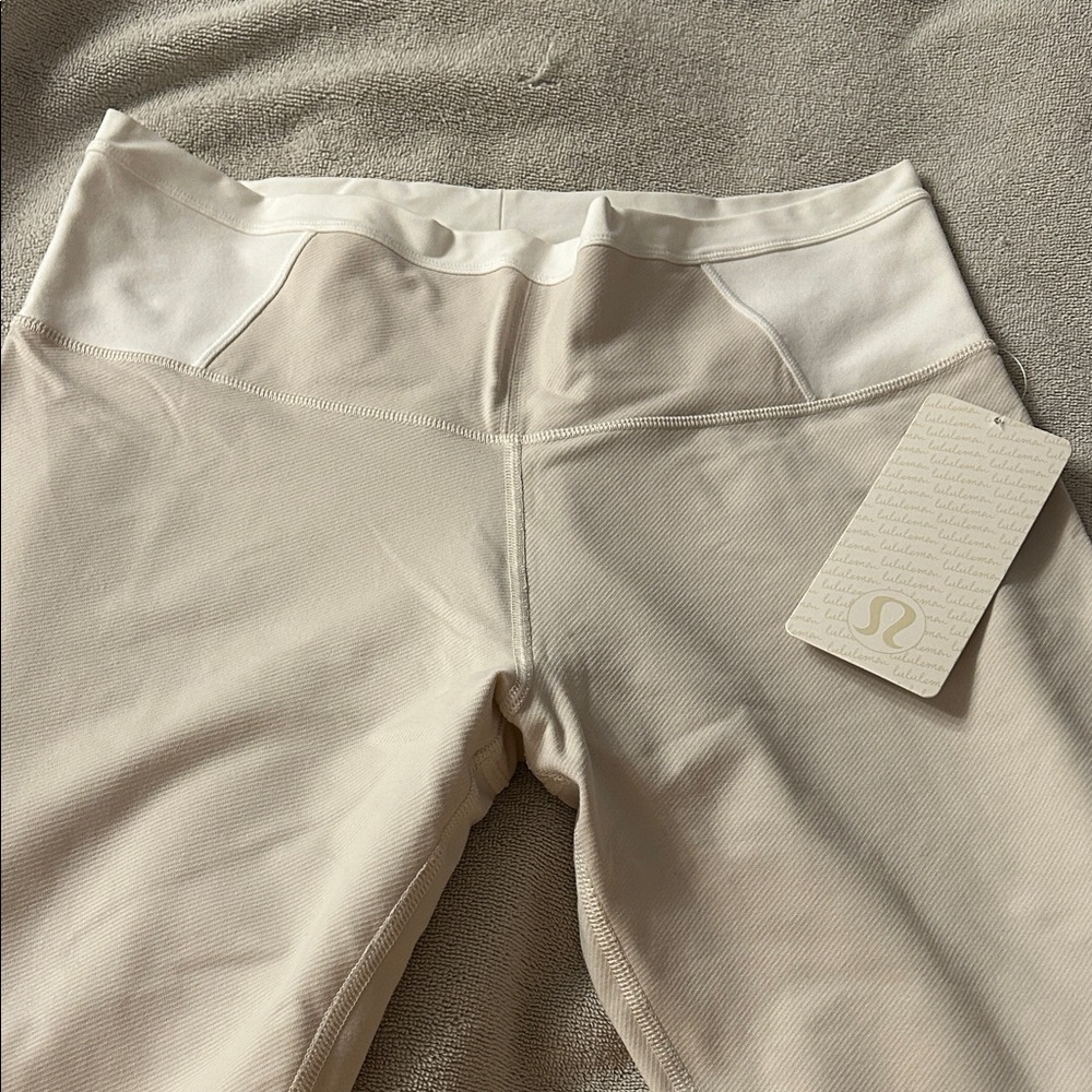 lululemon athletica Cream Boot Cut Pants